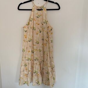 Rebecca Taylor Floral Halter Dress